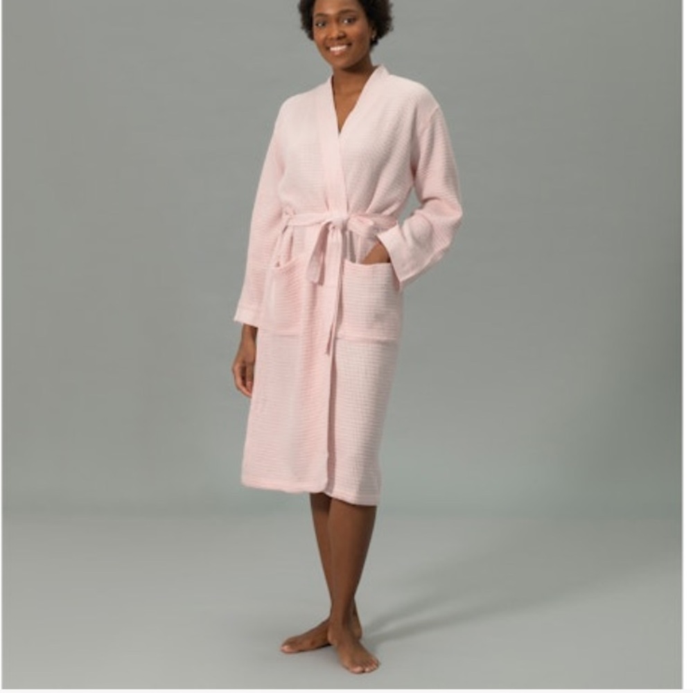 Matouk Kiran Turkish Waffle Robe NWT Sz S/M